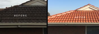 roof restoration before and after